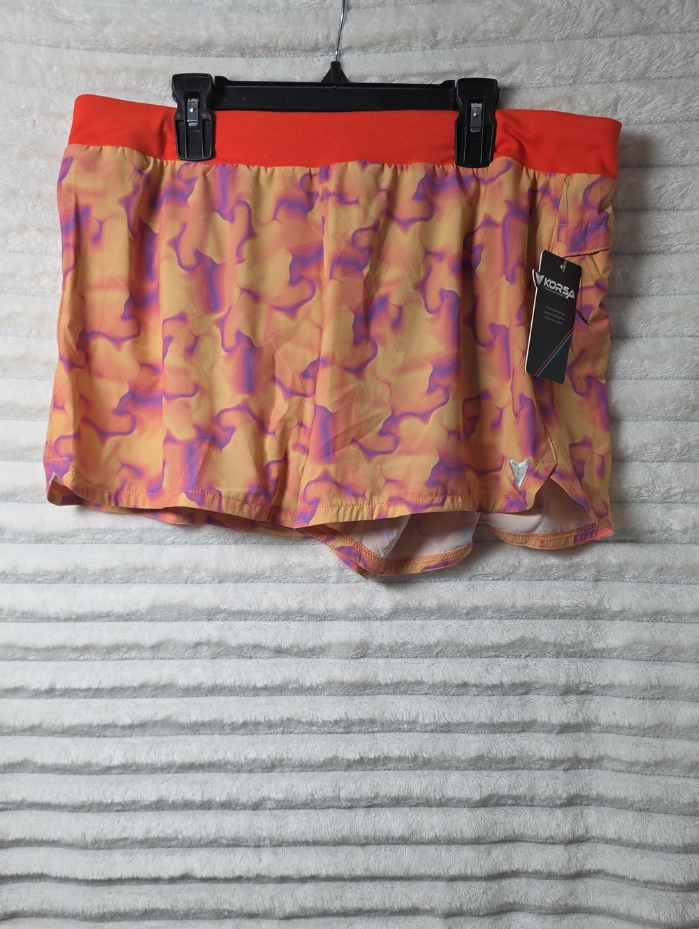 0512 Korsa‎ Women's Athletic Shorts with Built In Underwear